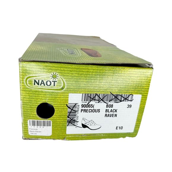 Naot Precious Black Raven size 39 Leather - Picture 10 of 10